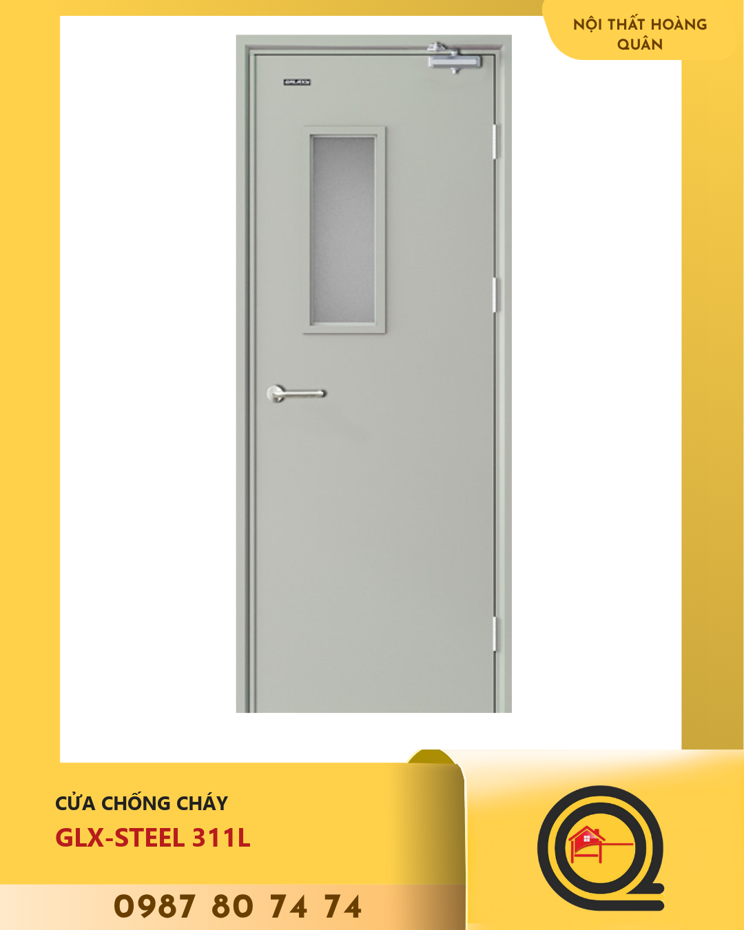 Cửa Chống Cháy GLX-STEEL 311L